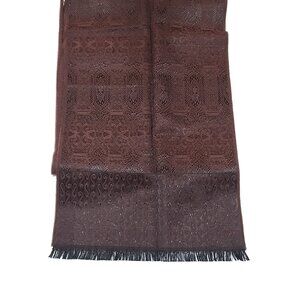 MIRANDA TUREK POLAND Vintage mens womens wool cotton scarf Moscow Soviet